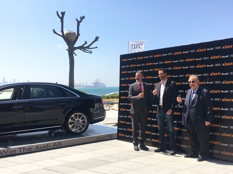 Aishti Announces Winner of the Audi A8 Car